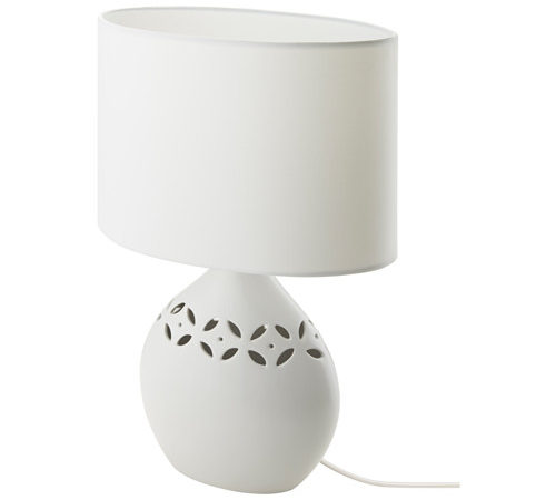 Habitaciones - 502.521.04 - Lámpara de mesa Blanca de cerámica
